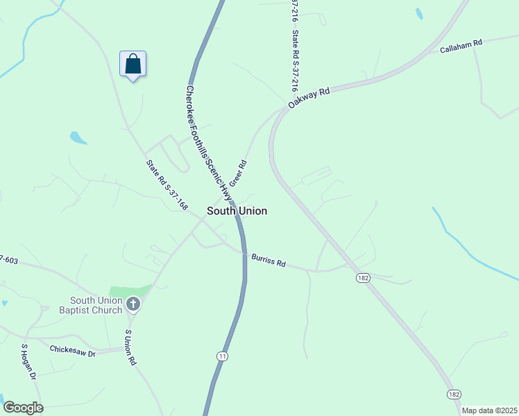 map of restaurants, bars, coffee shops, grocery stores, and more near 14501 South Carolina 11 in Westminster