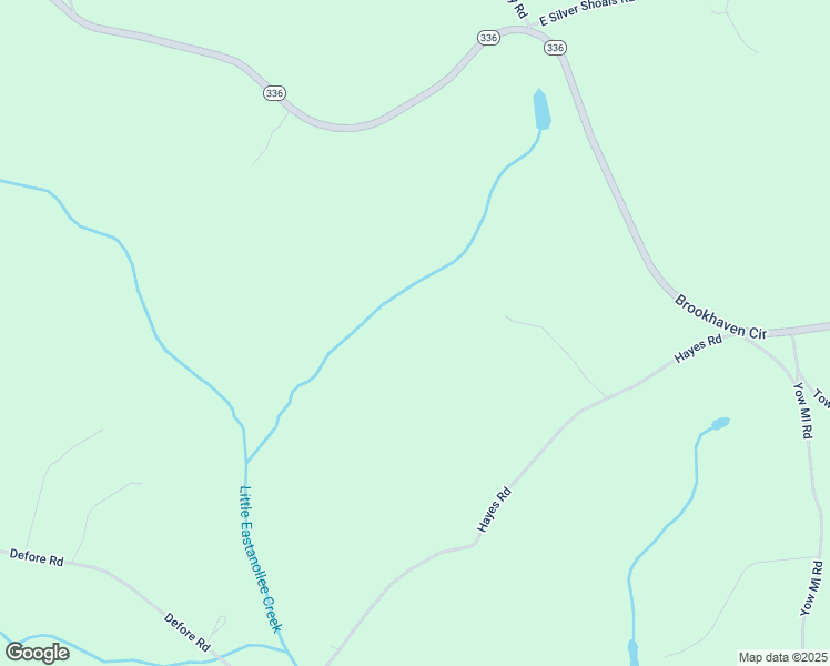 map of restaurants, bars, coffee shops, grocery stores, and more near 341 Shelton Road in Toccoa