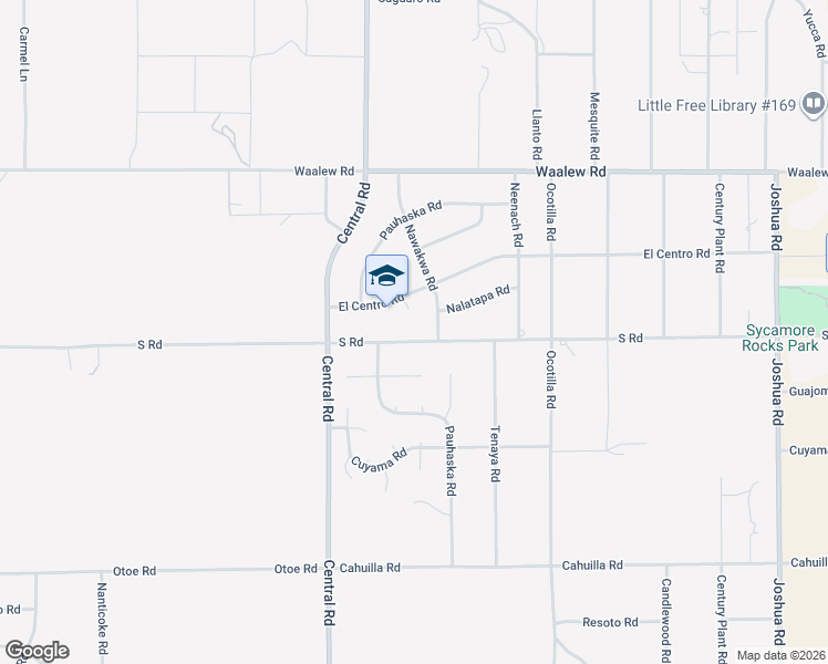 map of restaurants, bars, coffee shops, grocery stores, and more near 22665 South Road in Apple Valley