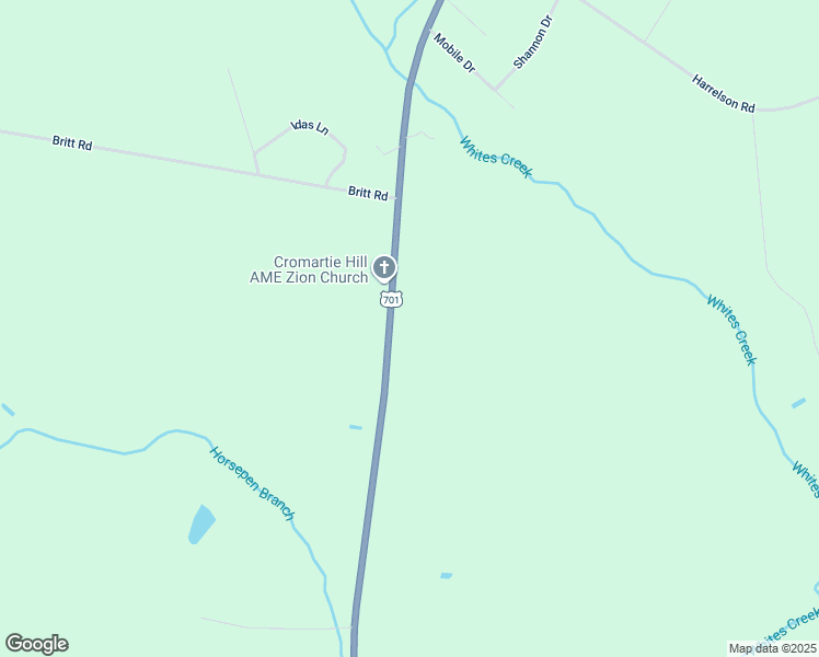 map of restaurants, bars, coffee shops, grocery stores, and more near U.S. 701 Highway in Elizabethtown