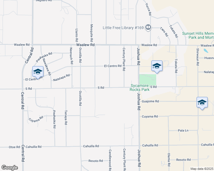 map of restaurants, bars, coffee shops, grocery stores, and more near 16616 Candlewood Road in Apple Valley