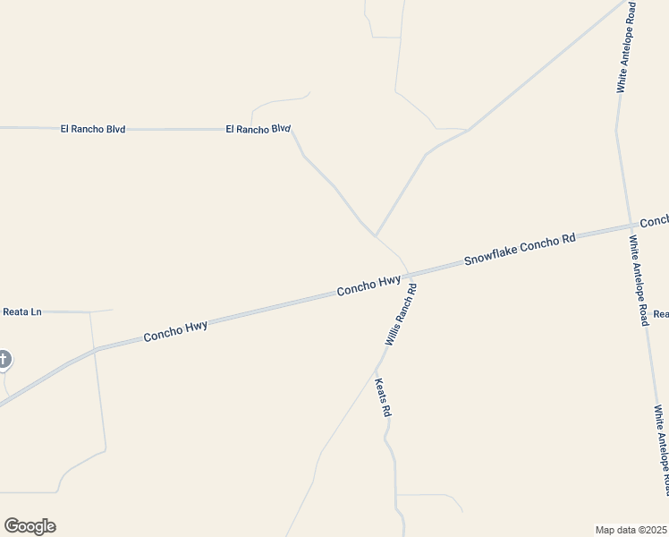 map of restaurants, bars, coffee shops, grocery stores, and more near 8215 Concho Highway in Snowflake