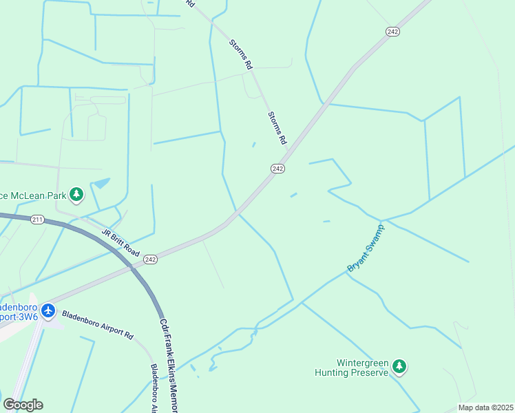 map of restaurants, bars, coffee shops, grocery stores, and more near 11787 North Carolina 242 in Bladenboro