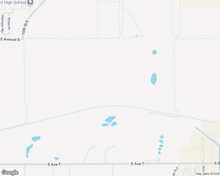 map of restaurants, bars, coffee shops, grocery stores, and more near 80th Street East in Los Angeles County