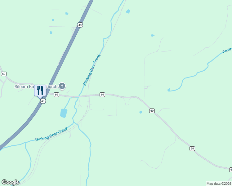 map of restaurants, bars, coffee shops, grocery stores, and more near 2011 County Road 60 in Russellville