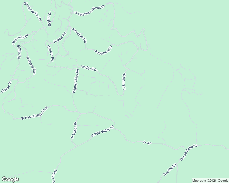 map of restaurants, bars, coffee shops, grocery stores, and more near 840 Hillside Drive in Prescott