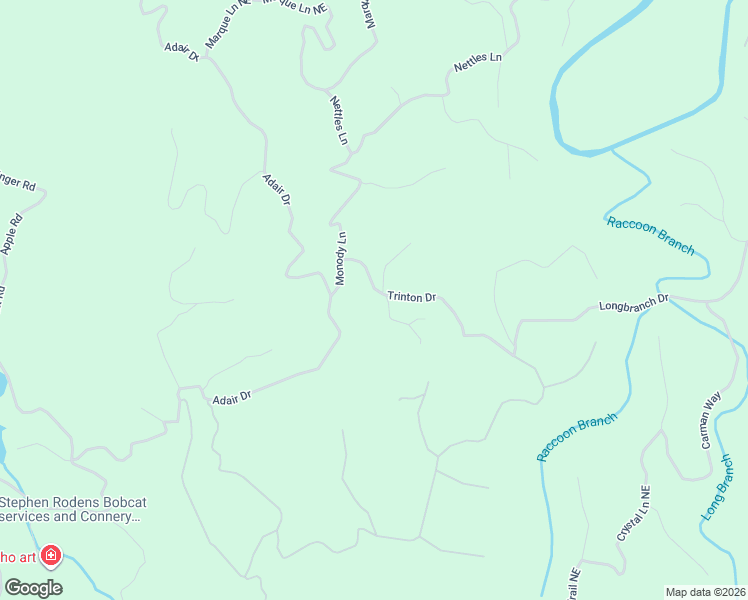 map of restaurants, bars, coffee shops, grocery stores, and more near 837 Monody Lane in Ranger