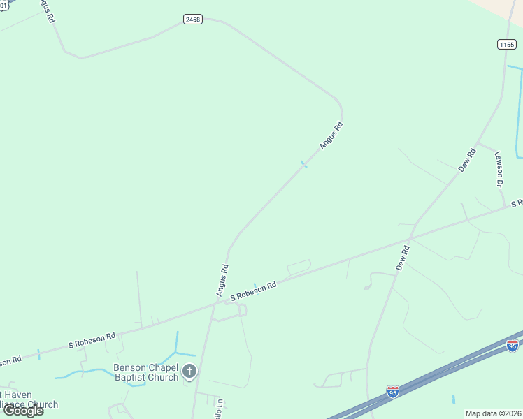 map of restaurants, bars, coffee shops, grocery stores, and more near State Road 2458 in Rowland