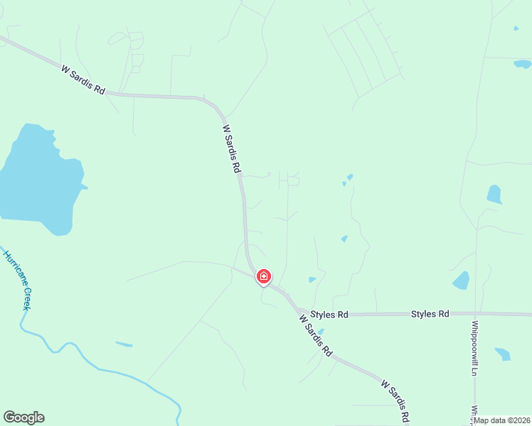 map of restaurants, bars, coffee shops, grocery stores, and more near 13932 West Sardis Road in Bauxite