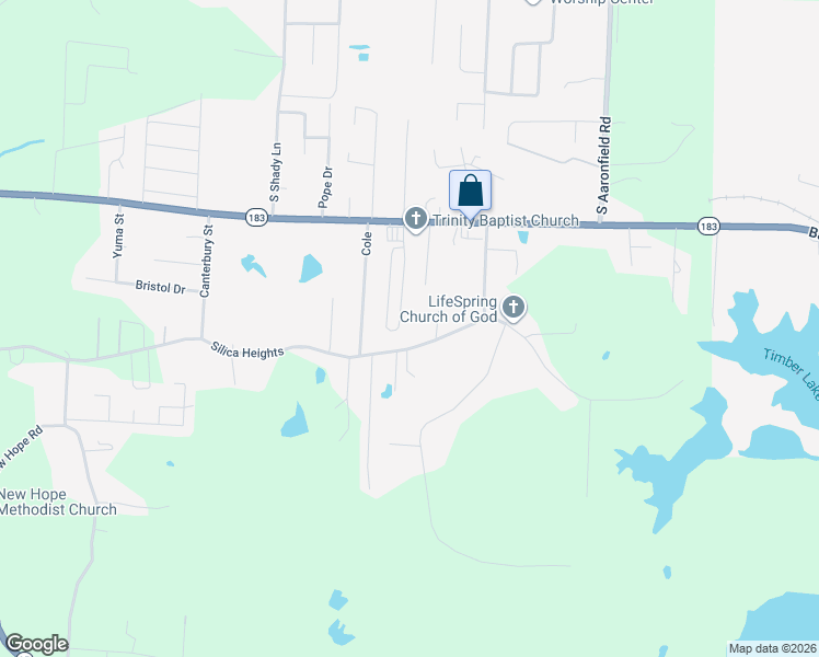 map of restaurants, bars, coffee shops, grocery stores, and more near 1010 Wakley Cove in Benton