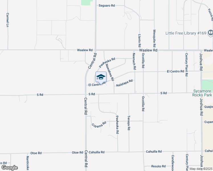 map of restaurants, bars, coffee shops, grocery stores, and more near 22645 El Centro Court in Apple Valley