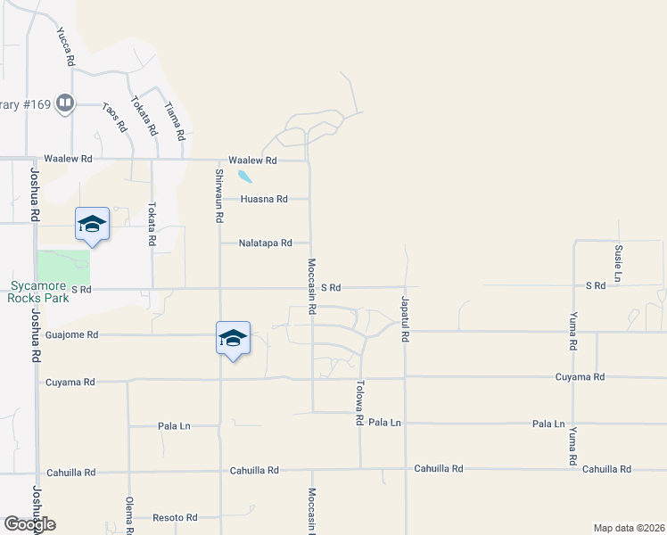 map of restaurants, bars, coffee shops, grocery stores, and more near 16549 Moccasin Road in Apple Valley