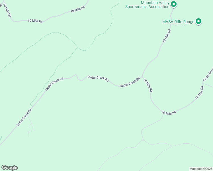 map of restaurants, bars, coffee shops, grocery stores, and more near 2142 Cedar Creek Road in Hot Springs