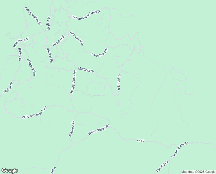 map of restaurants, bars, coffee shops, grocery stores, and more near 840 Hillside Drive in Prescott