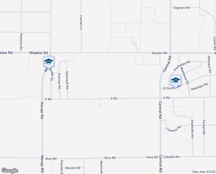 map of restaurants, bars, coffee shops, grocery stores, and more near 22138 South Road in Apple Valley