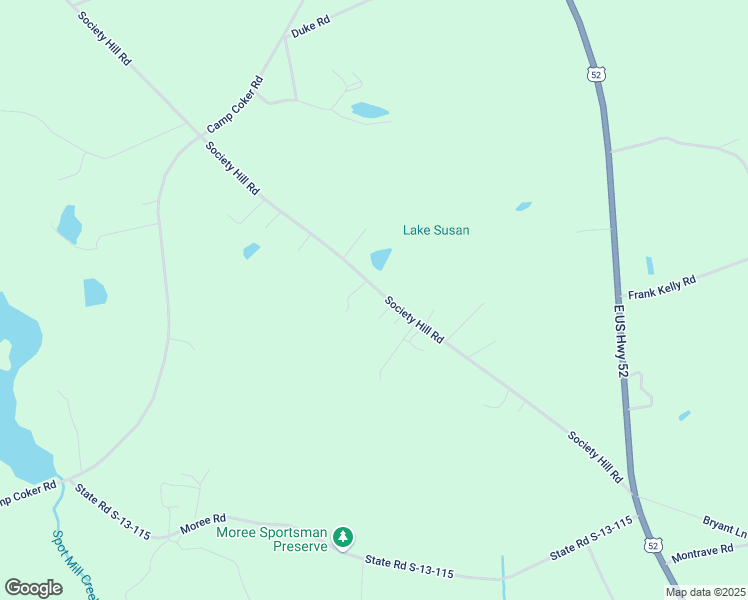 map of restaurants, bars, coffee shops, grocery stores, and more near 6524 Society Hill Road in Society Hill