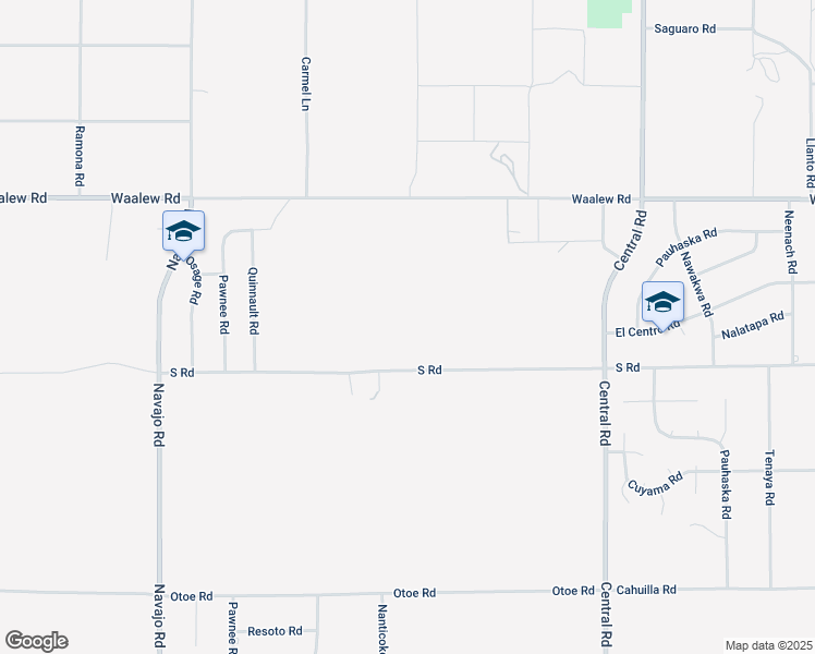 map of restaurants, bars, coffee shops, grocery stores, and more near 22138 South Road in Apple Valley