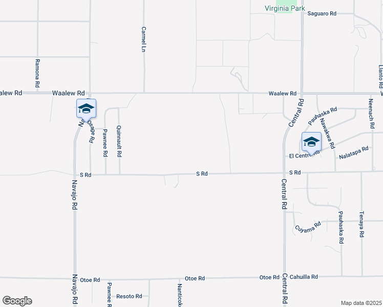 map of restaurants, bars, coffee shops, grocery stores, and more near 22138 South Road in Apple Valley