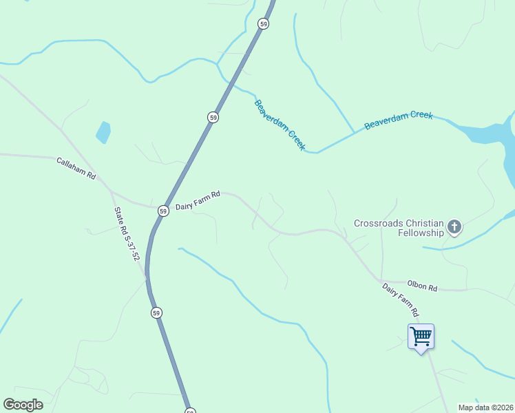 map of restaurants, bars, coffee shops, grocery stores, and more near 205 Dairy Farm Road in Westminster