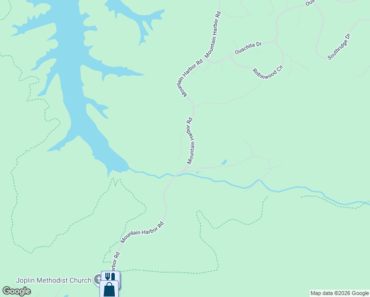 map of restaurants, bars, coffee shops, grocery stores, and more near 24 Harbor Oaks Drive in Mount Ida