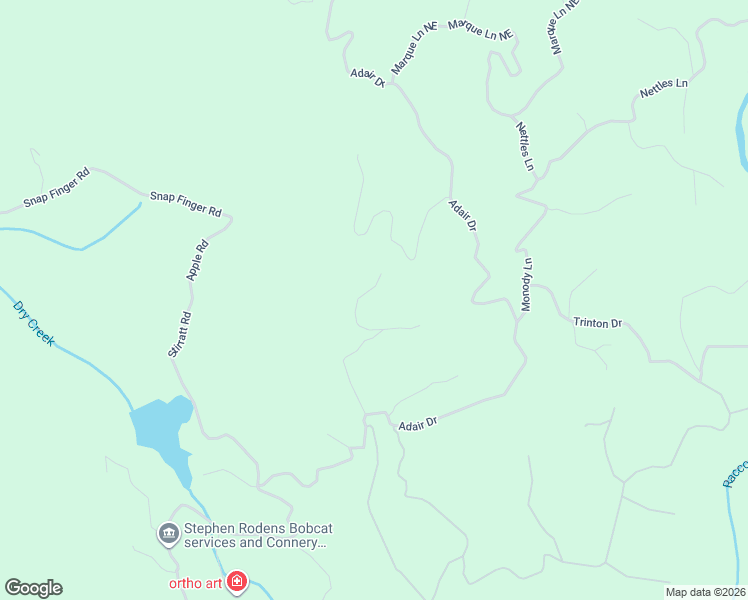 map of restaurants, bars, coffee shops, grocery stores, and more near 85 Grizzly Court in Ranger