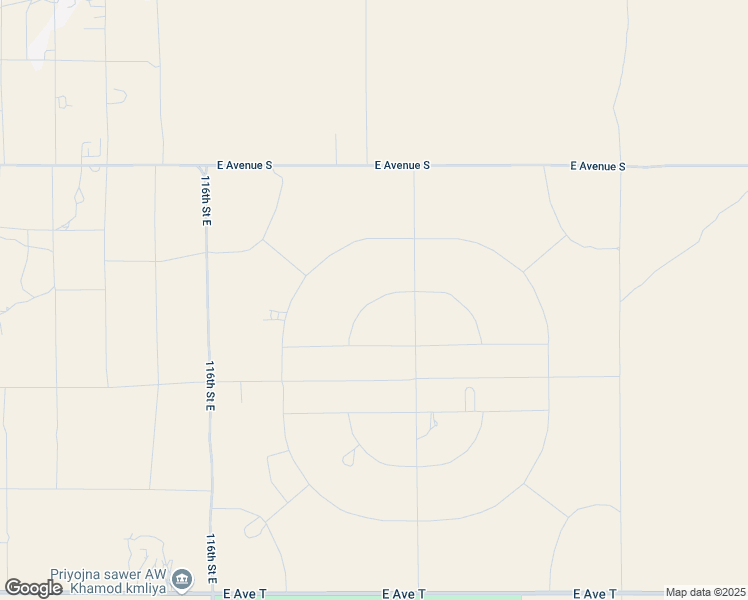 map of restaurants, bars, coffee shops, grocery stores, and more near East Avenue S6 in Los Angeles County