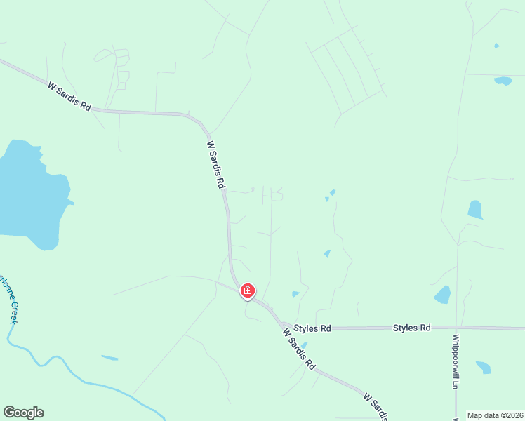 map of restaurants, bars, coffee shops, grocery stores, and more near 13932 West Sardis Road in Bauxite