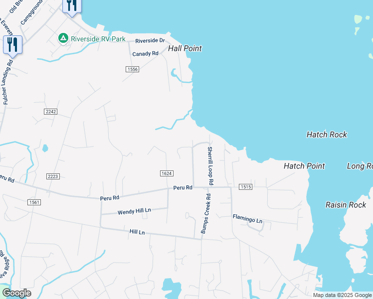 map of restaurants, bars, coffee shops, grocery stores, and more near 137 Sherrill Loop Road in Sneads Ferry