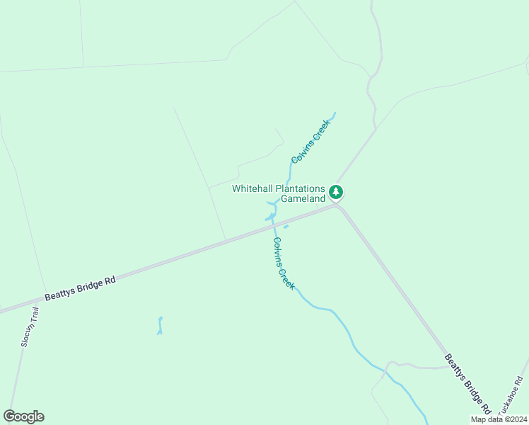 map of restaurants, bars, coffee shops, grocery stores, and more near 2556 Beattys Bridge Road in Atkinson