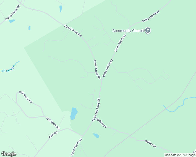 map of restaurants, bars, coffee shops, grocery stores, and more near 158 Hazel Creek Road in Mount Airy