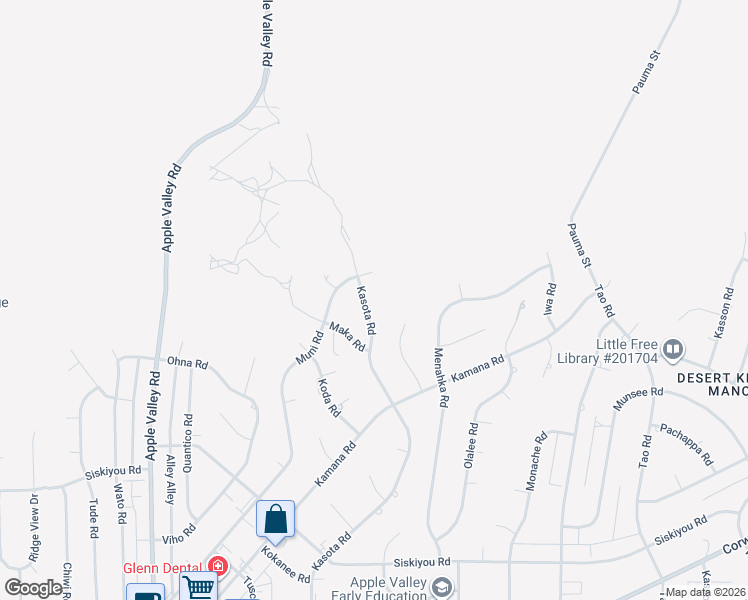map of restaurants, bars, coffee shops, grocery stores, and more near 16639 Kasota Road in Apple Valley