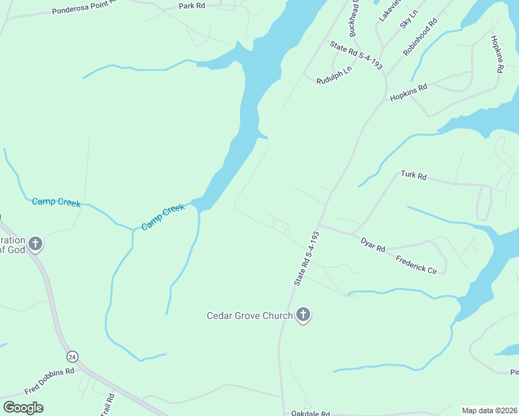 map of restaurants, bars, coffee shops, grocery stores, and more near 156 Dogwood Road in Townville