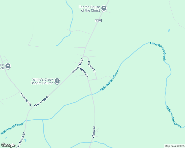 map of restaurants, bars, coffee shops, grocery stores, and more near 192 Jasmine Lane in Clarkton