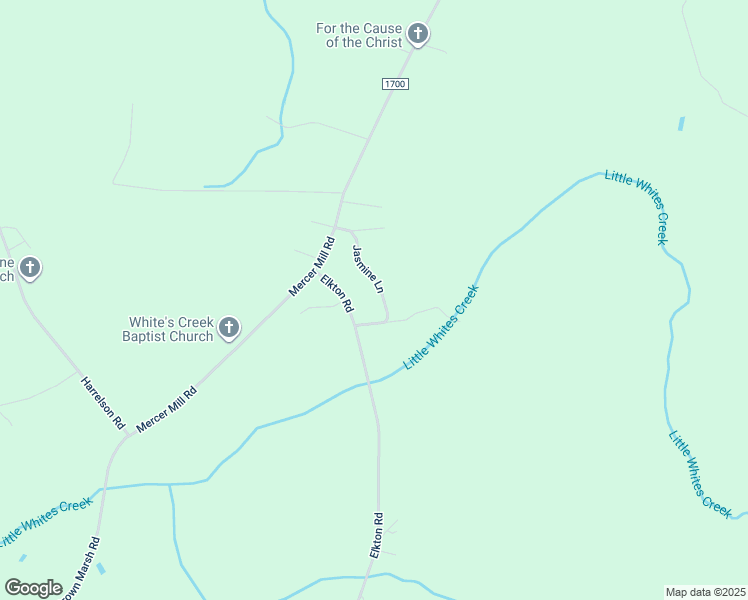 map of restaurants, bars, coffee shops, grocery stores, and more near 192 Jasmine Lane in Clarkton