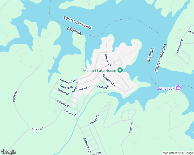 map of restaurants, bars, coffee shops, grocery stores, and more near 18 Newport Drive in Martin