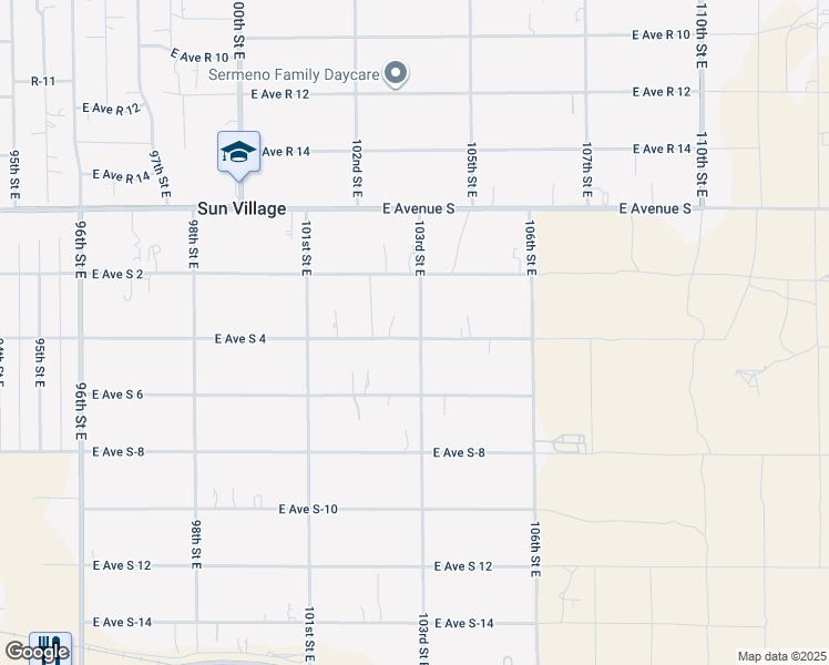 map of restaurants, bars, coffee shops, grocery stores, and more near 10257 East Avenue South 4 in Littlerock