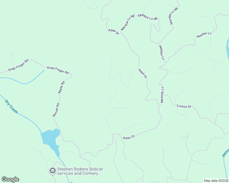 map of restaurants, bars, coffee shops, grocery stores, and more near 85 Grizzly Court in Ranger