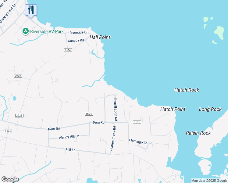 map of restaurants, bars, coffee shops, grocery stores, and more near 157 Sherrill Loop Road in Sneads Ferry