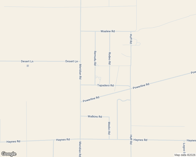 map of restaurants, bars, coffee shops, grocery stores, and more near 16553 Remudu Road in Lucerne Valley