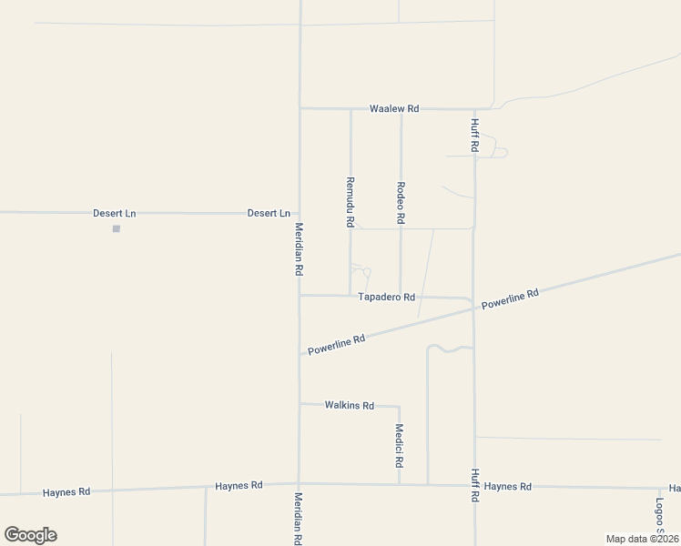 map of restaurants, bars, coffee shops, grocery stores, and more near 16553 Remudu Road in Lucerne Valley