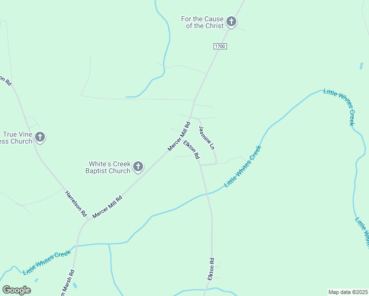 map of restaurants, bars, coffee shops, grocery stores, and more near 50 Elkton Road in Clarkton