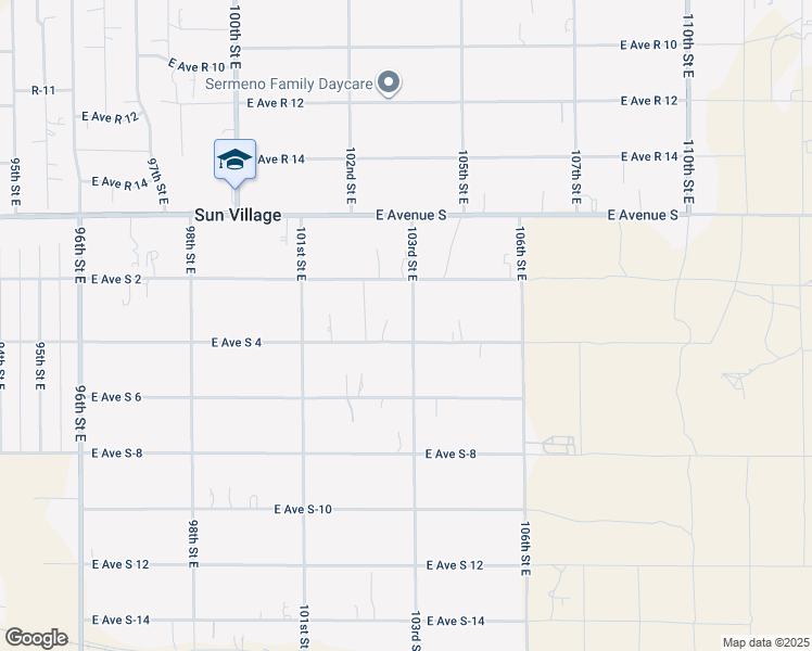 map of restaurants, bars, coffee shops, grocery stores, and more near 10257 East Avenue South 4 in Littlerock
