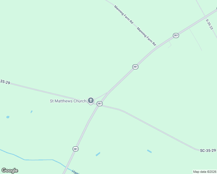 map of restaurants, bars, coffee shops, grocery stores, and more near South Carolina 381 in Clio