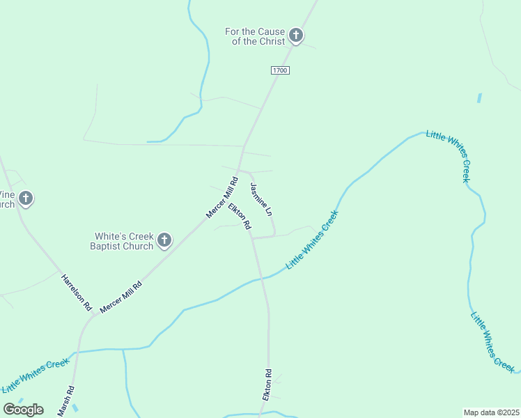 map of restaurants, bars, coffee shops, grocery stores, and more near 142 Jasmine Lane in Clarkton