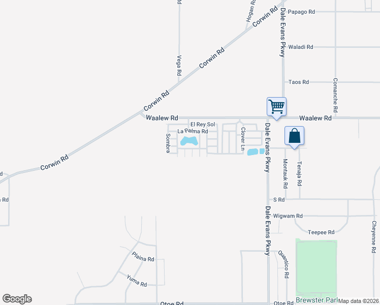 map of restaurants, bars, coffee shops, grocery stores, and more near Grande in Apple Valley
