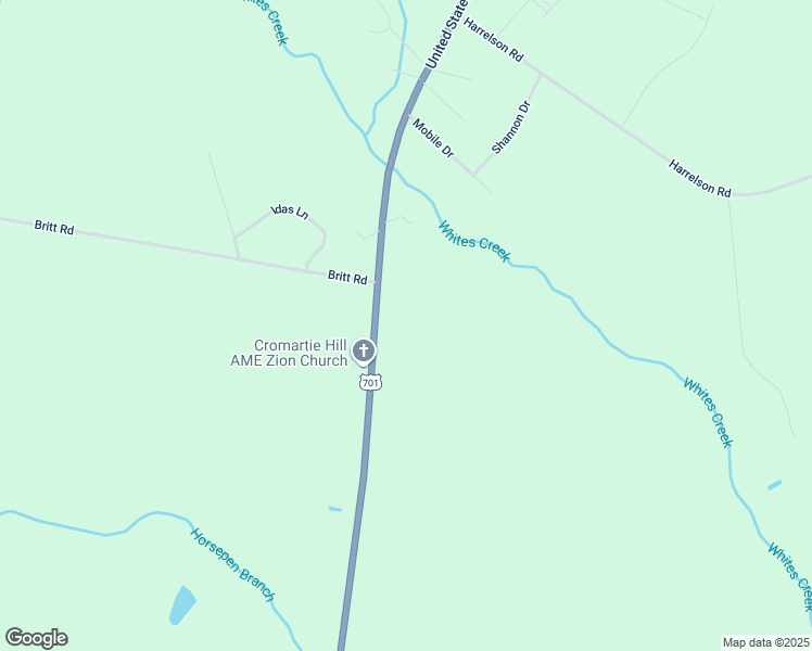 map of restaurants, bars, coffee shops, grocery stores, and more near 5551 United States 701 South in Clarkton