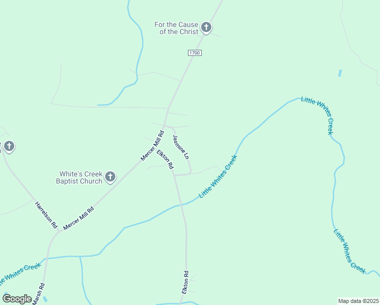 map of restaurants, bars, coffee shops, grocery stores, and more near 161 Jasmine Lane in Clarkton