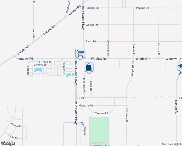 map of restaurants, bars, coffee shops, grocery stores, and more near 21020 Huasna Road in Apple Valley