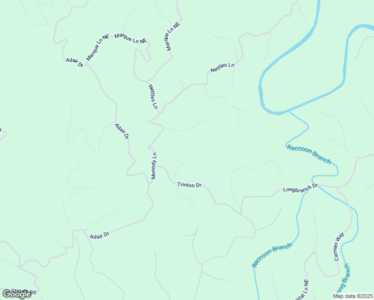 map of restaurants, bars, coffee shops, grocery stores, and more near 865 Bolster Lane Northeast in Ranger