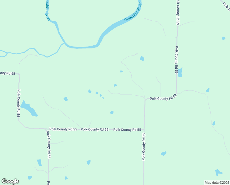 map of restaurants, bars, coffee shops, grocery stores, and more near 407 Polk Road 59 in Mena